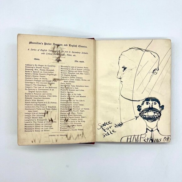 Silas Marner George Eliot Hardcover 1904 Macmillan Red Cloth Antique Book - Picture 4 of 10